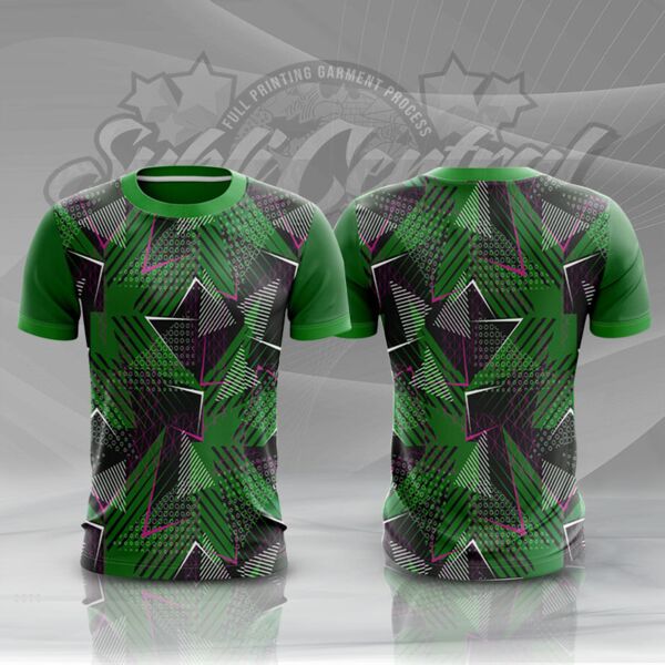 Abstract with Diagonal lines, Circles and Cage Pattern Thumbnail