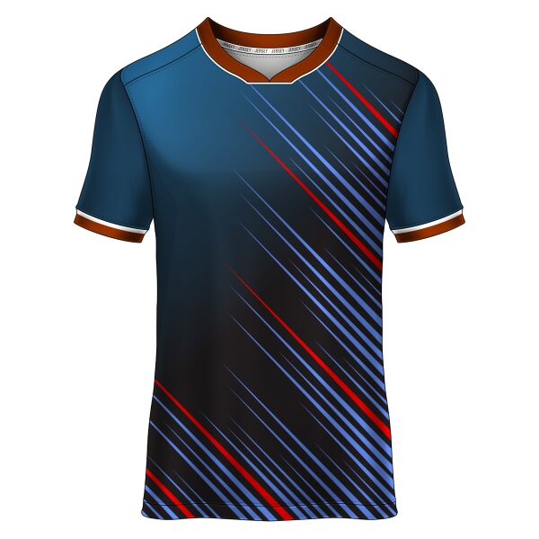 Spiky Design Esport Full Print Roundneck Shirt Thumbnail