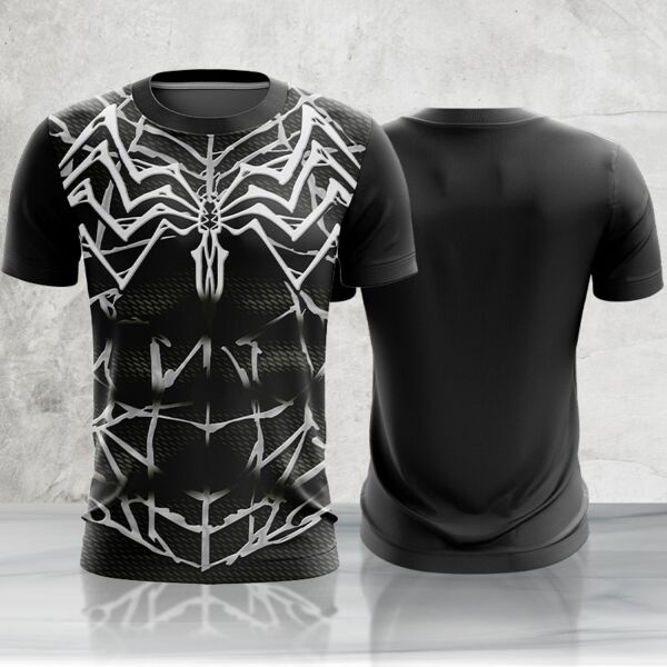 Spiderman Design Half Bleed Shirt Thumbnail