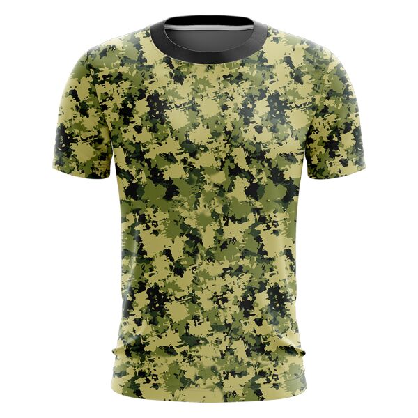Camouflage Design Full Print Roundneck Shirt Thumbnail