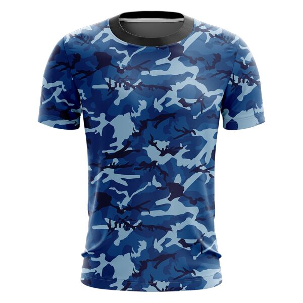 Camouflage Design Full Print Roundneck Shirt Thumbnail