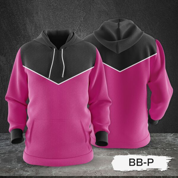 3 Color Combination Hoodie Jacket Full Print Sublimation Thumbnail