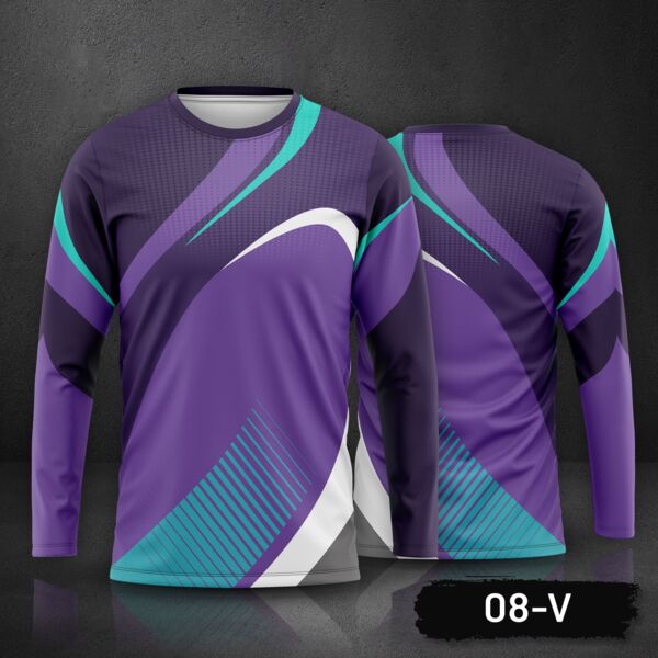 Premium Vector Jersey Design Long Sleeve Full Print Sublimation Thumbnail