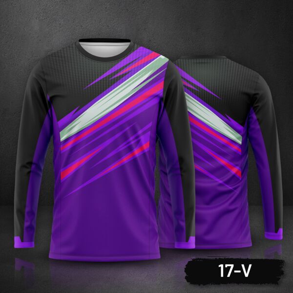 Premium Vector Linear Design Long Sleeve Full Print Sublimation Thumbnail