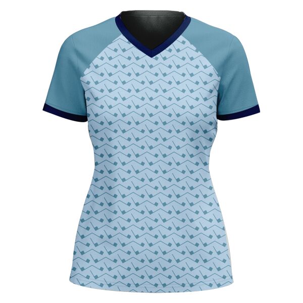 V-neck Volleyball Jersey Full Print Sublimation Thumbnail