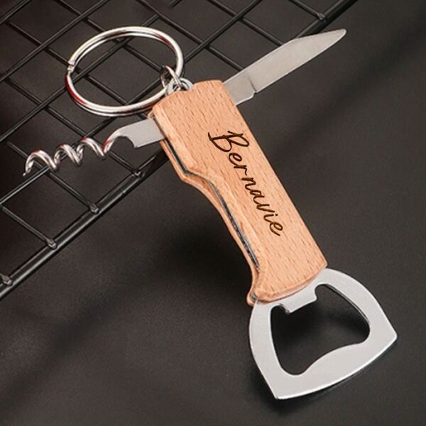 Engrave Wooden 3 in 1 Bottle Opener Thumbnail