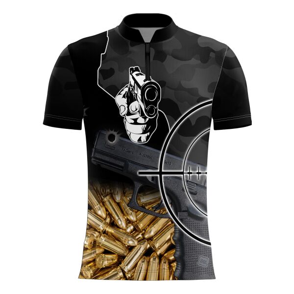 Tactical Design Full Print Sublimation Chinese Collar Thumbnail