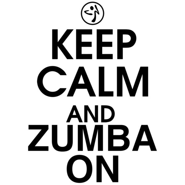 Keep Calm - (And Zumba On) - Logo - KC3 Thumbnail