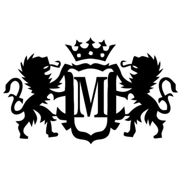 Lion's Medal - Black - (Letter M) - MG7 Thumbnail