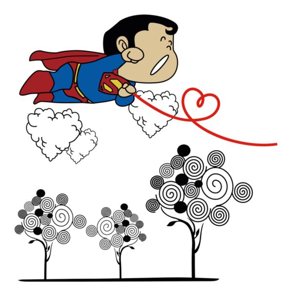 Couple Fixed Designs - Superman - SH01 Thumbnail