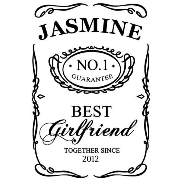 Couple Customize Designs - Best Girlfriend - JD01-G Thumbnail