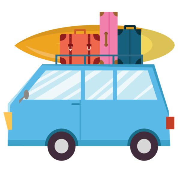 Summer Sticker - Car Travelling - VSS23 Thumbnail