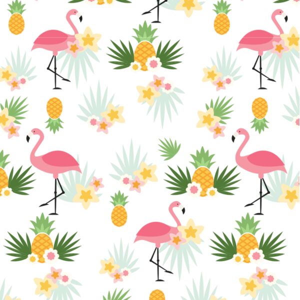 Summer Background Pattern - Pink Flamingo - VSP10 Thumbnail