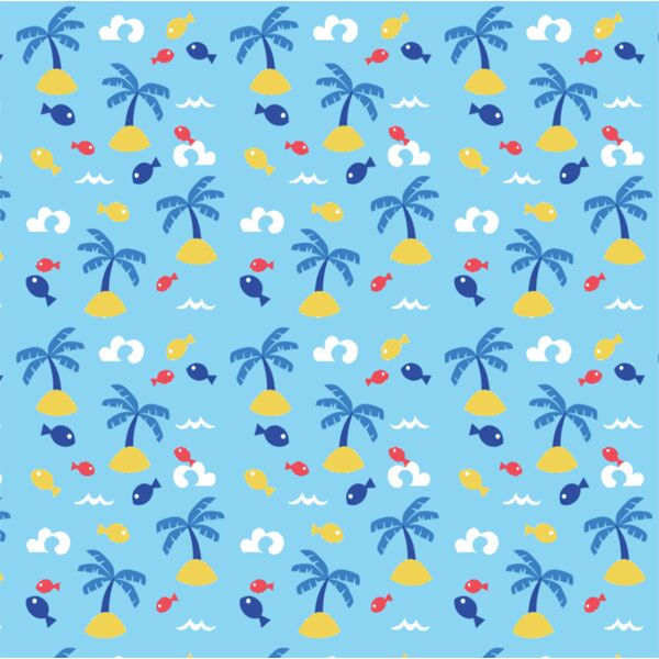 Summer Background Pattern - Coconut Trees - VSP12 Thumbnail
