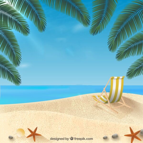 Summer Background Pattern - White Sand in a Beach 01 - VSP20 Thumbnail