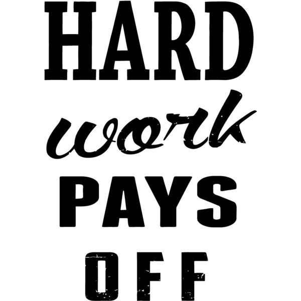 Summer Sticker - Hard Work Pays Off - DSD Thumbnail
