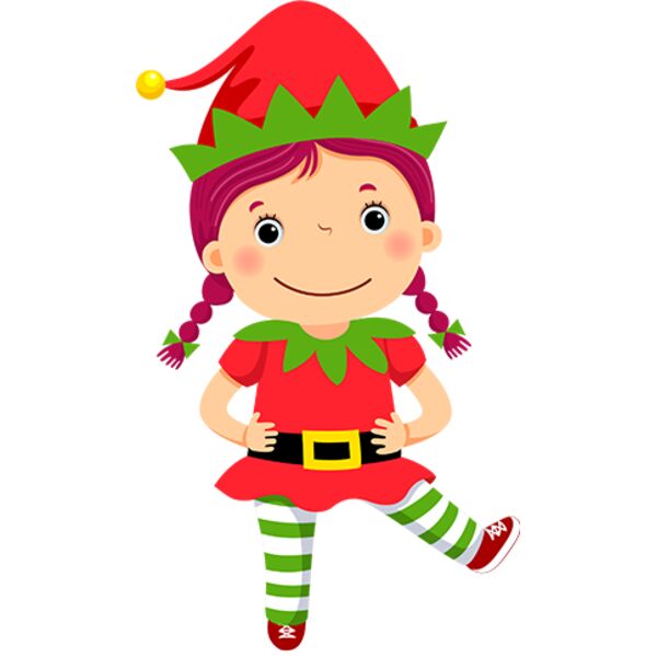 Christmas Designs , Group Designs , Cliparts, Black , PNG , Christmas Clipart Designs , Cute Elf Kid , Mens Design , Ladies Design , Digital Printing , Full Print , Shirts , Mugs , Keychain , Poloshirt , Jacket , Customizable , Personalized Gift - CC8 CG- Thumbnail