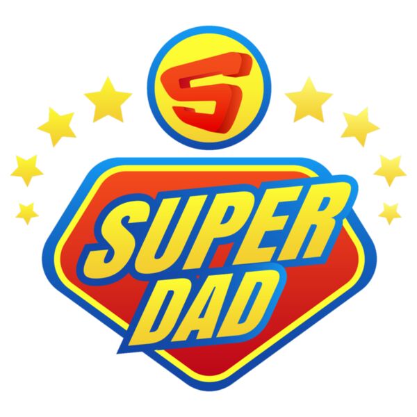 Fathers Day - Shirt Designs - SuperDad - FDS 15 Thumbnail