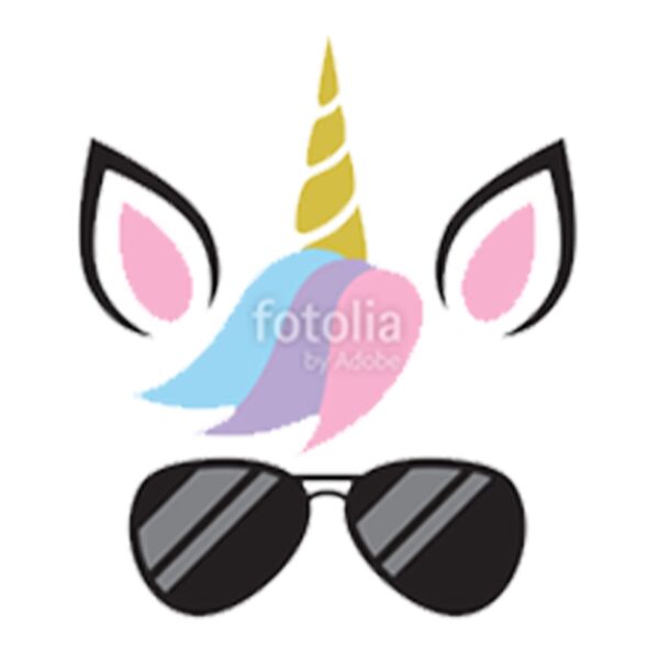Rainbow Unicorn with Shades - U12 Thumbnail