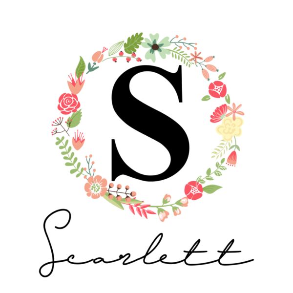 Floral Frame with Name & Initial - Design 03 Thumbnail