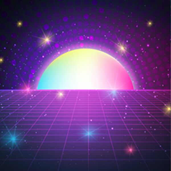 Background Patterns Retro - Rising Sun - RT5 Thumbnail