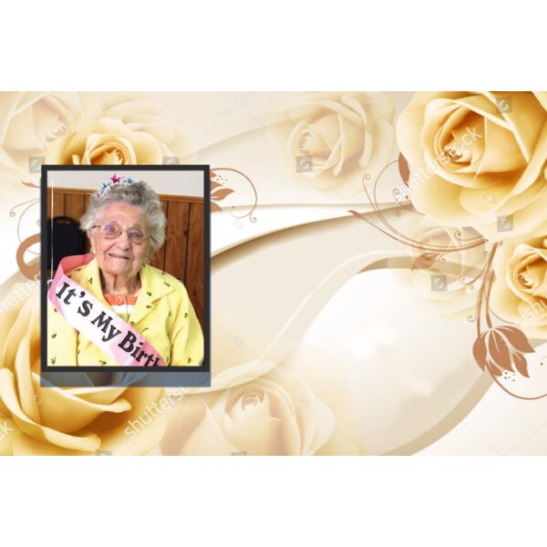 Adult Background - Yellow Flowers - AB20-04 Thumbnail