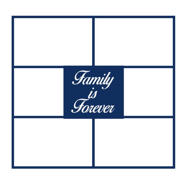 Customized Pillows - Family Frame 02 - CP10 Thumbnail