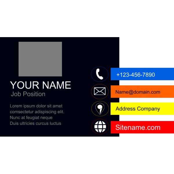 Calling Card - Photo Card Thumbnail