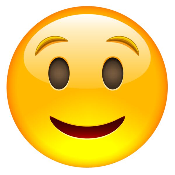 Emote, Slightly Smiling 3D Emoji, Popular Designs, Emoji - EMJ 96 Thumbnail