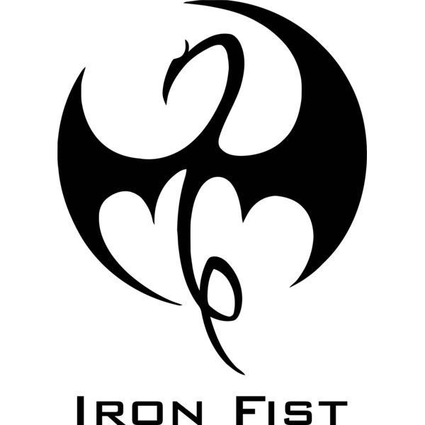 Marvel, Iron Fist Logo Template, Popular Designs, Marvel Logos - ML 12 Thumbnail