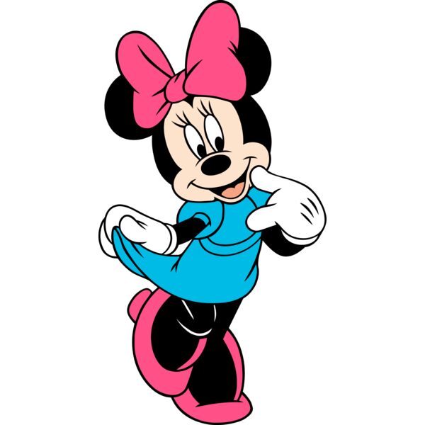 Disney, Minnie Mouse Clipart, Popular Designs, Minnie Mickey Mouse - MM 8 Thumbnail