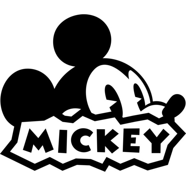 Disney, Mickey Mouse Logo Template, Popular Designs, Minnie Mickey Mouse - MM 11 Thumbnail