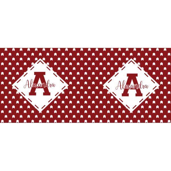 Background Pattern, Full Print Background with Name, Editable Name, Arrow Pattern, Red Pattern, Mug Full Print, A2 Thumbnail