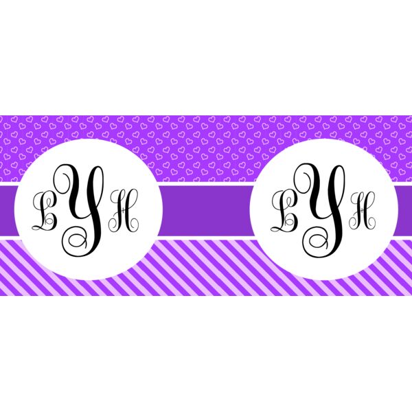 Combination Background Pattern, Full Print Background with Name, Changeable Photo, Editable Name, Arrow Pattern, Dots Pattern, Stripe Pattern, Violet Patter,  Mug Full Print, CP4 Thumbnail