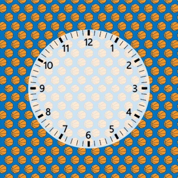 Basketball Theme, Basketball Background, Basketball Design, Customizable Name, Customizable Image - WC 15 Thumbnail