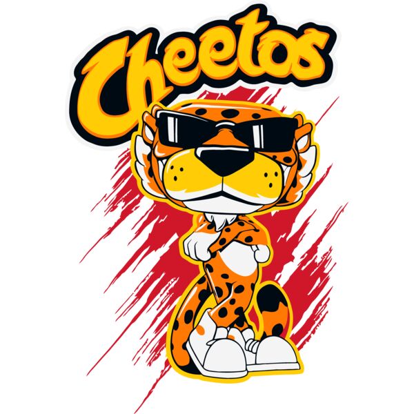Mugs Designs , Template , Solid Color , Yellow , Orange , Red , Black and White , PNG , Funko Pop , Chester Cheetah , Digital Printing , Customizable , Personalized Gift - Chester Cheetos Funko Thumbnail