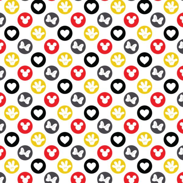 Pattern  Mickey Mouse Symbols  Background Designs with Frame  Coordinate A Background  CDG 14 Thumbnail