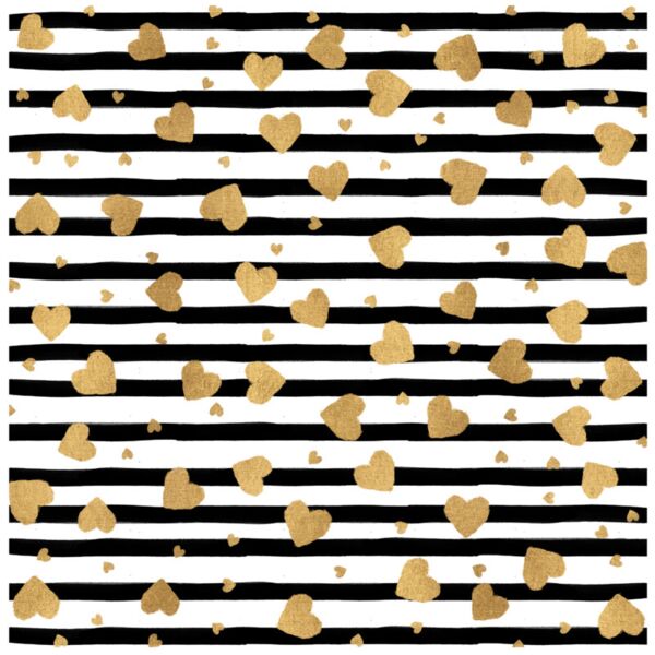 Pattern  Stripes with Golden Hearts  Background Designs with Frame  Heart Pattern Background  HRT 19 Thumbnail