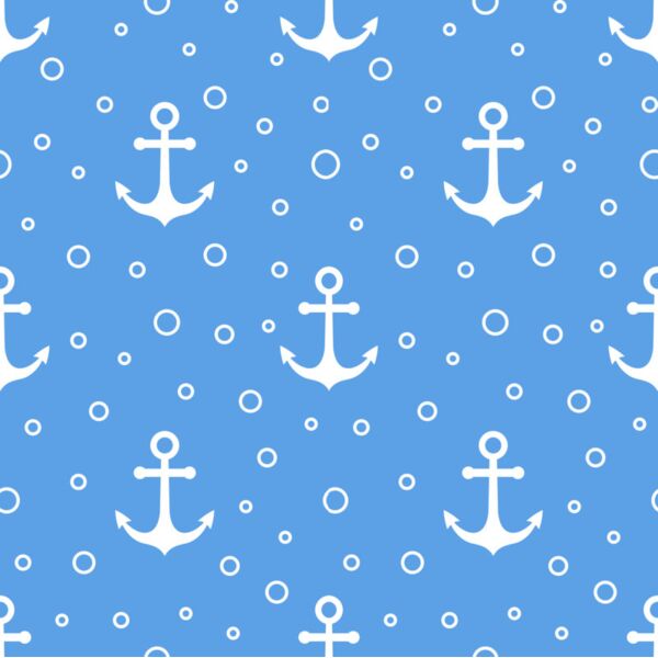 Pattern  White Anchors  Background Designs with Frame  Marine Background  MRN 12 Thumbnail