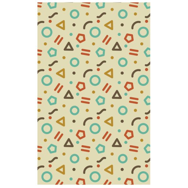 Pattern  Scattered Shapes  Background Designs with Frame  Retro Background  RTR 24 Thumbnail