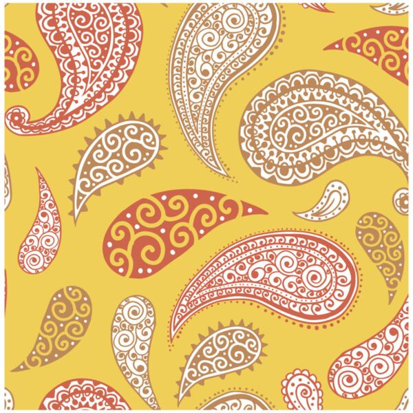 Pattern  Ornamental Textile 3  Background Designs with Frame  Paisley Background  PSL 3 Thumbnail