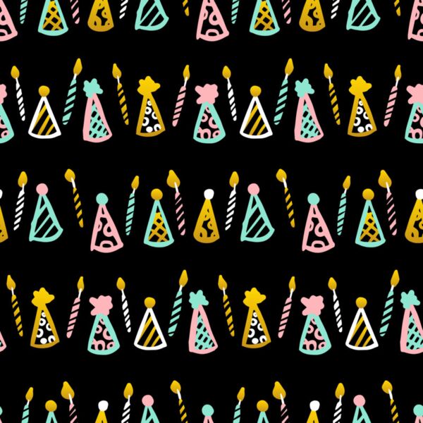 Occasion  Hats   Candles  Background Designs with Frame  Birthday Background  BRT E Thumbnail