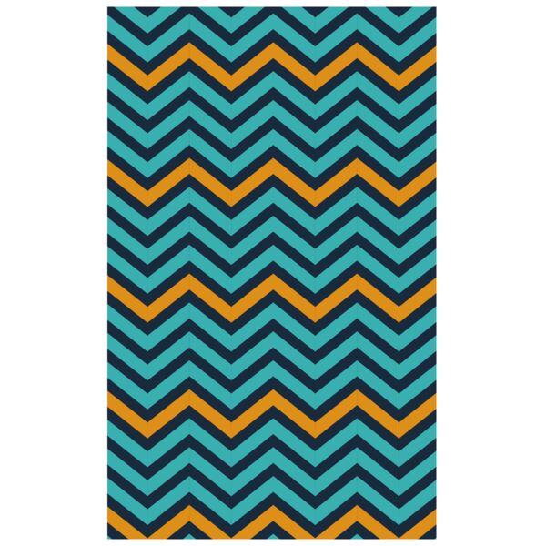Pattern  Light Blue   Orange Spike Waves  Background Designs with Frame  Retro Background  RTR 3 Thumbnail