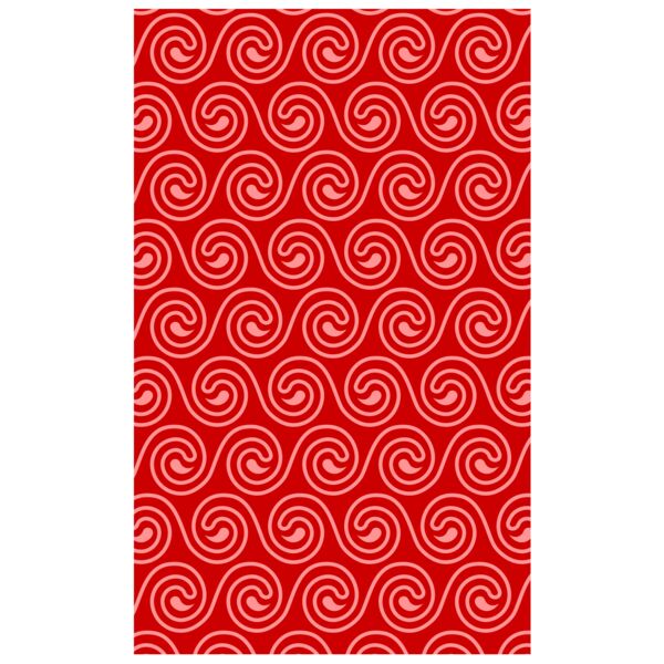 Pattern  Red Waves  Background Designs with Frame  Retro Background  ELM 5 Thumbnail