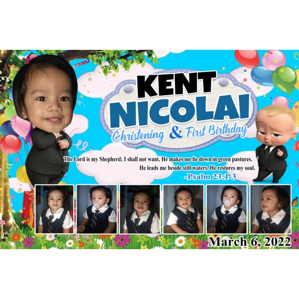 TCHR 7 - BIRTHDAY AND CHRISTENING TARPAULIN Thumbnail