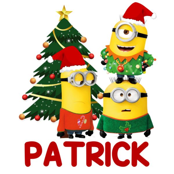 Minions Design, Kid Design, Christmas Design Thumbnail