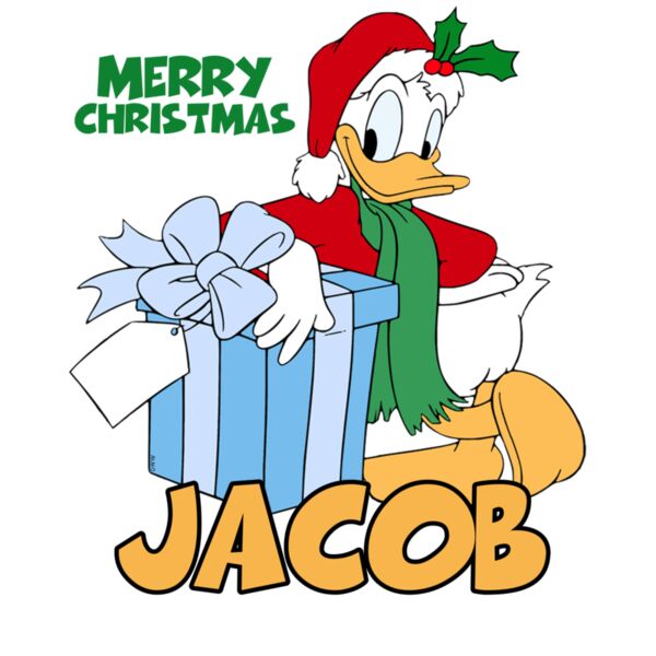 Donald Duck Design, Kid Design, Christmas Design Thumbnail