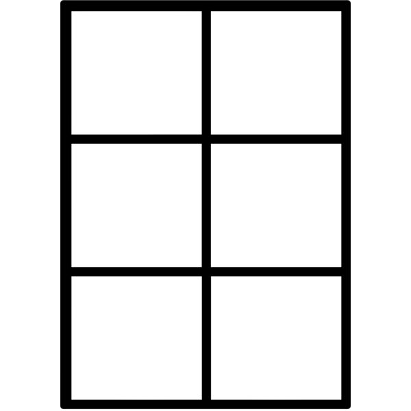 6 Photo Collage, A4 Size Frame - CL8 Thumbnail