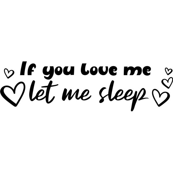 If you love me, Let me sleep - EM-019 Thumbnail