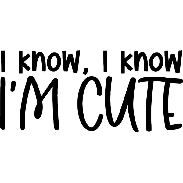 I know, I know I'm cute - LB-014 Thumbnail